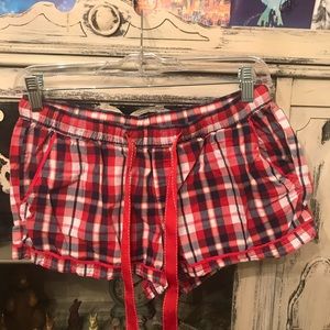 Pajama shorts. Women’s boxers.